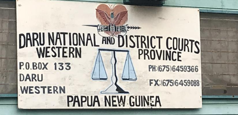 Daru National and District Courts, Western Province, Papua New Guinea