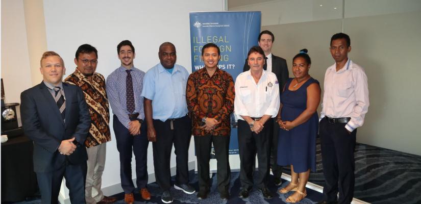 Delegates of the 9th Monitoring, Control and Surveillance (MCS) Sub-Regional (Arafura and Timor Seas) Group Meeting