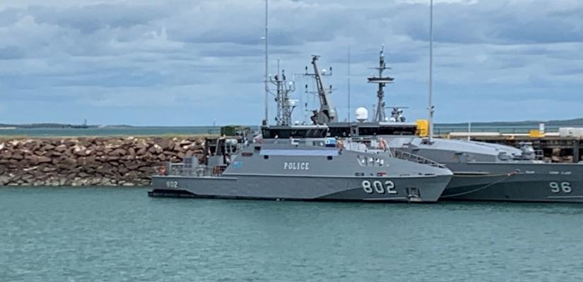 The Tuvalu Guardian Patrol Vessel, HMTSS Te Mataili II
