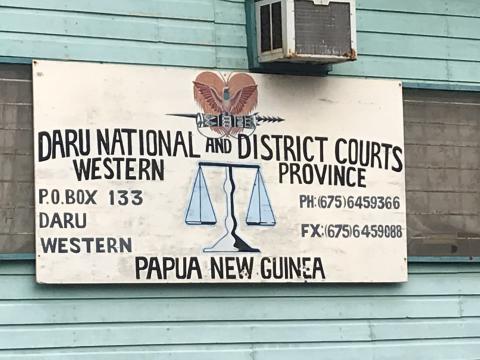 Daru National and District Courts, Western Province, Papua New Guinea