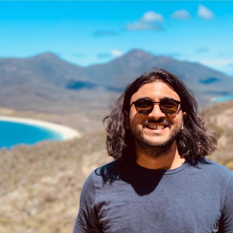 Photo of Roshan Hanamseth outdoors