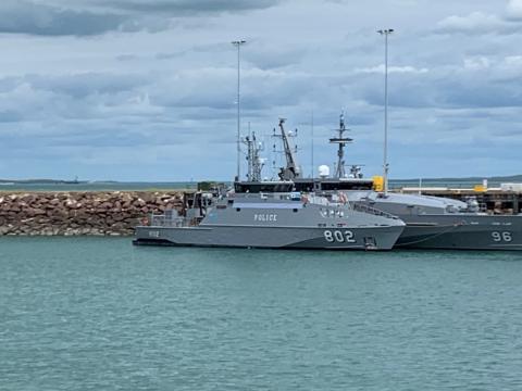 The Tuvalu Guardian Patrol Vessel, HMTSS Te Mataili II